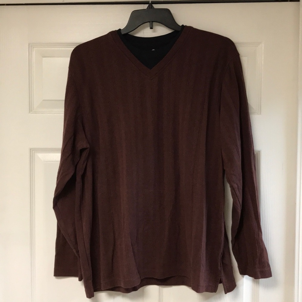 Layered Covington Vneck Sweater